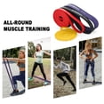 thumbnail image 3 of Up 4pcs Pull Up Assist Bands Set Resistance Loop Bands Powerlifting Workout Exercise Stretch Bands with Carry Bag, 3 of 7
