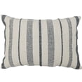 thumbnail image 1 of hometrends Black Stripe Decorative Pillow, 1 of 4