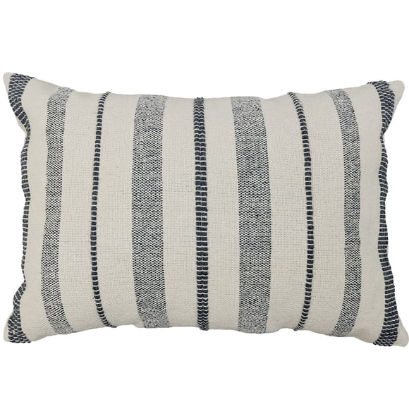 hometrends Black Stripe Decorative Pillow