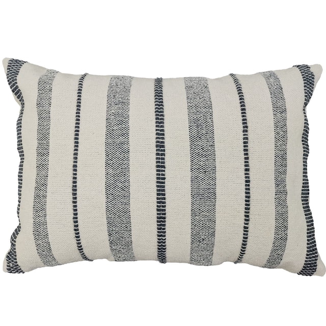 hometrends Black Stripe Decorative Pillow
