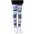thumbnail image 4 of XZNGL Baby Girls Printed Milk Silk Pattern Leggings Comfortable Slim Cropped Trousers, 4 of 8