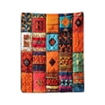 thumbnail image 1 of A Diamond Stitchs Patterns Flannel Blanket Flannel Material Double Sided Printing For Home Use Size 70X100Cm 1Pc Weight 0.44 Pounds, 1 of 5