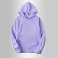 thumbnail image 4 of Timegard Womens Hoodies Long Sleeve Oversized Sweatshirts Pullover with Pockets Winter Fall Outfits Clothes, 4 of 8