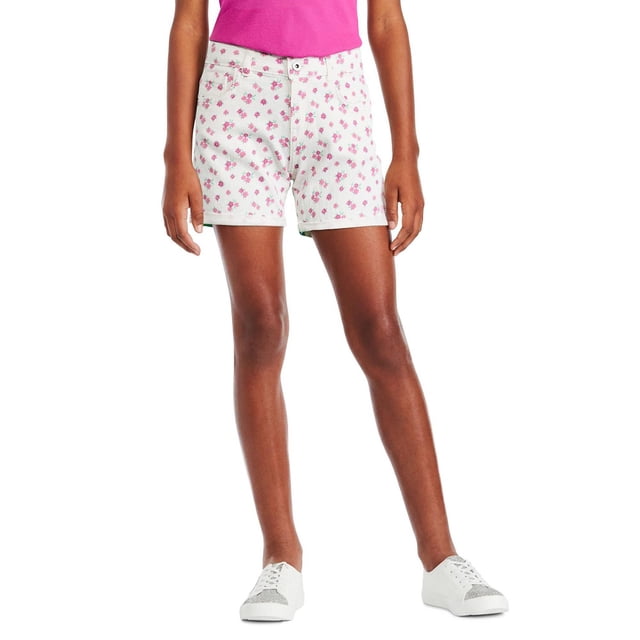 Short en denim mi-long imprimé George pour filles