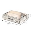 thumbnail image 2 of Shower Soap Dispenser Wall-mounted Soap Box for Shower Detachable Easy to Clean Space-saving Bathroom Storage Organizer with No-drill Installation Pet, 2 of 8