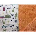thumbnail image 1 of Camp Casual Multi-Color (Reserve Pumpkin) 50"x60" CC-005RT Plush Throw Road Trip, 1 of 8