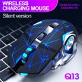 thumbnail image 1 of RRJ 3Pcs Wolf V6 Wired Gaming Mouse, Mechanical RGB Wired Mouse with Macro Programming, Ergonomic Computer Mouse for PC Laptop Desktop, Electronic Racing Horse Gaming Gear for Esports, 1 of 9