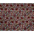 thumbnail image 4 of oneOone Polyester Lycra Fabric Leaves & Floral Block Print Sewing Fabric BTY 56 Inch Wide, 4 of 4