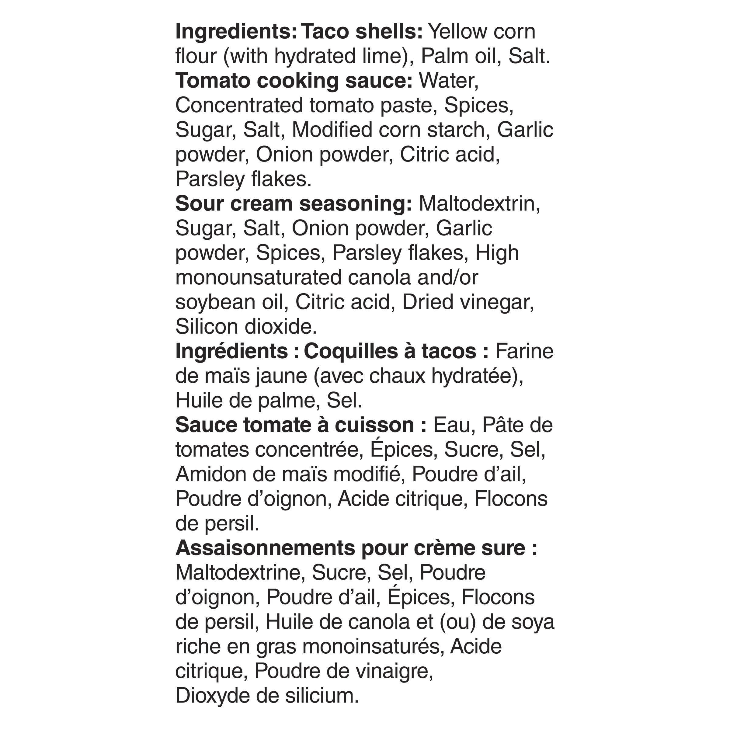 Old El Paso Ensemble à tacos rigides Extra-doux, très savoureux
