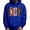Blue1, variant on LUOGENLI Hoodies for Men Carhartt Dark Blue Halloween Graphic Hooded Sweatshirt Long Sleeve Pullover with Print Casual Comfortable Soft Jacket for Fall Winter Purple Size S