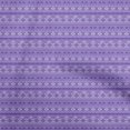 thumbnail image 1 of oneOone Velvet Violet Fabric Geometric Fabric For Sewing Printed Craft Fabric By The Yard 58 Inch Wide, 1 of 4