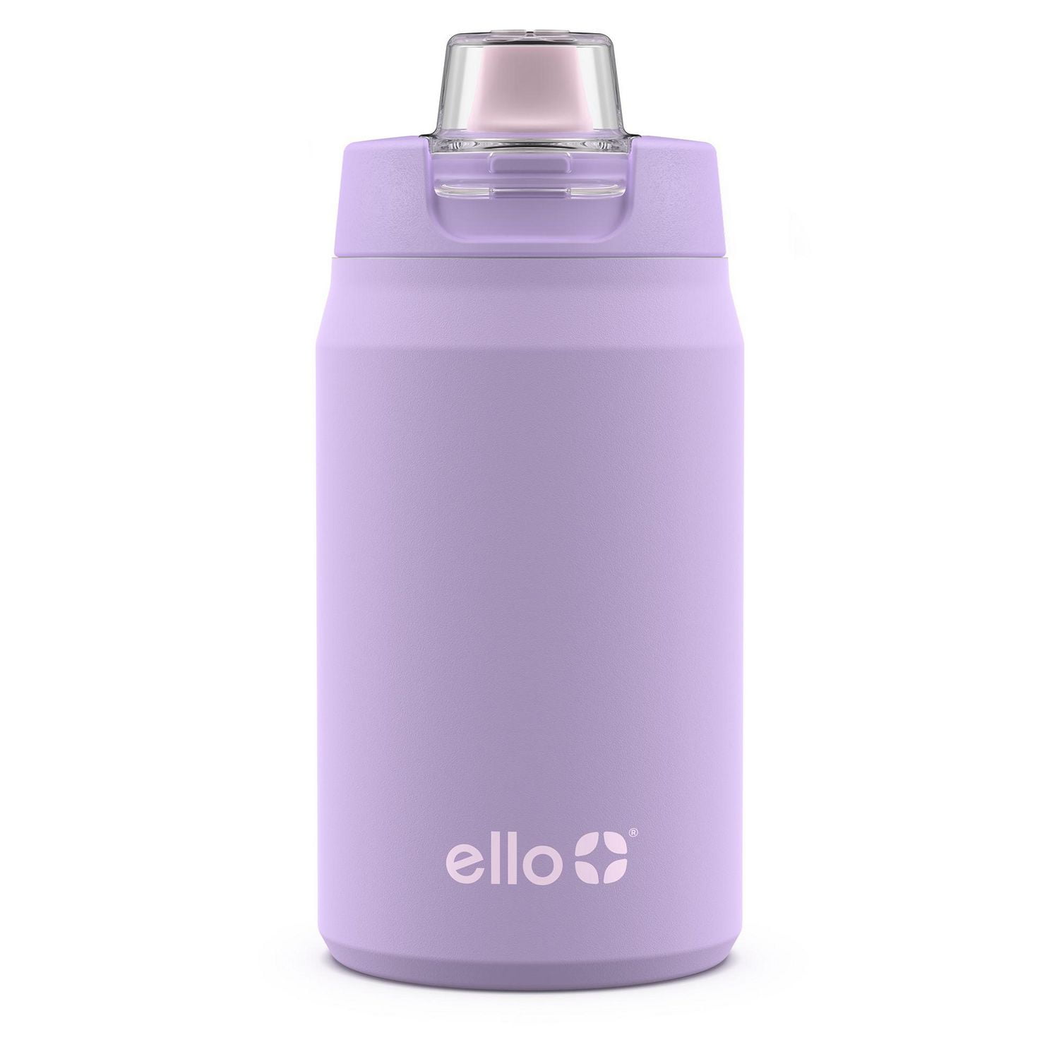 Ello Milo12oz Pink Powder coat with Unicorn Fidget Charm