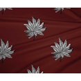 thumbnail image 4 of oneOone Polyester Lycra Fabric Leaves Block Print Fabric BTY 56 Inch Wide, 4 of 4