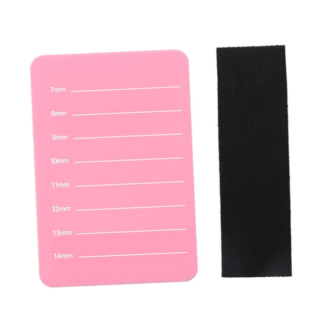 HILABEE Eyelash Palette Acrylic Makeup Practice Tool Lash Grafting Plate Grafted Eyelash S