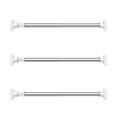 thumbnail image 1 of 3X Stainless Steel Telescopic Adjustable Rod Clothes Dryer Stainless Steel Tension Rod Bathroom Rail, 1 of 7