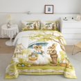 thumbnail image 2 of Erosebridal Happy Easter Bedding Twin Comforter Set,Rabbit Eggs Down Comforter,Animal Bedroom Decor,Reversible,Lightweight,2-Piece, 2 of 7