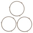 thumbnail image 4 of EIGTHTAIL Microwave Turntable Ring Set White Plastic High Temperature Resistance 3PCS Fits Most Ovens, 4 of 8
