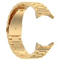 thumbnail image 4 of 45MM Stainless Steel Watch Band Triple Bead Design Classic Fit for Any Wrist, 4 of 5