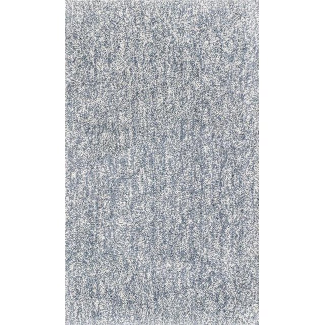 HomeRoots 353416 27 x 45 in. Polyester Slate Heather Area Rug