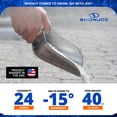 thumbnail image 3 of Snow Joe Calcium Chloride Blend Deicer & Snow Removal, 40 Pound Bag, 3 of 9