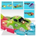 thumbnail image 3 of Tradeopia 2-in-1 Glow Tracks and LED Lights Set - 273 Pieces for Creative Play Ages 3+, Light-Up Race Cars Included, Educational STEM Toy, 3 of 7