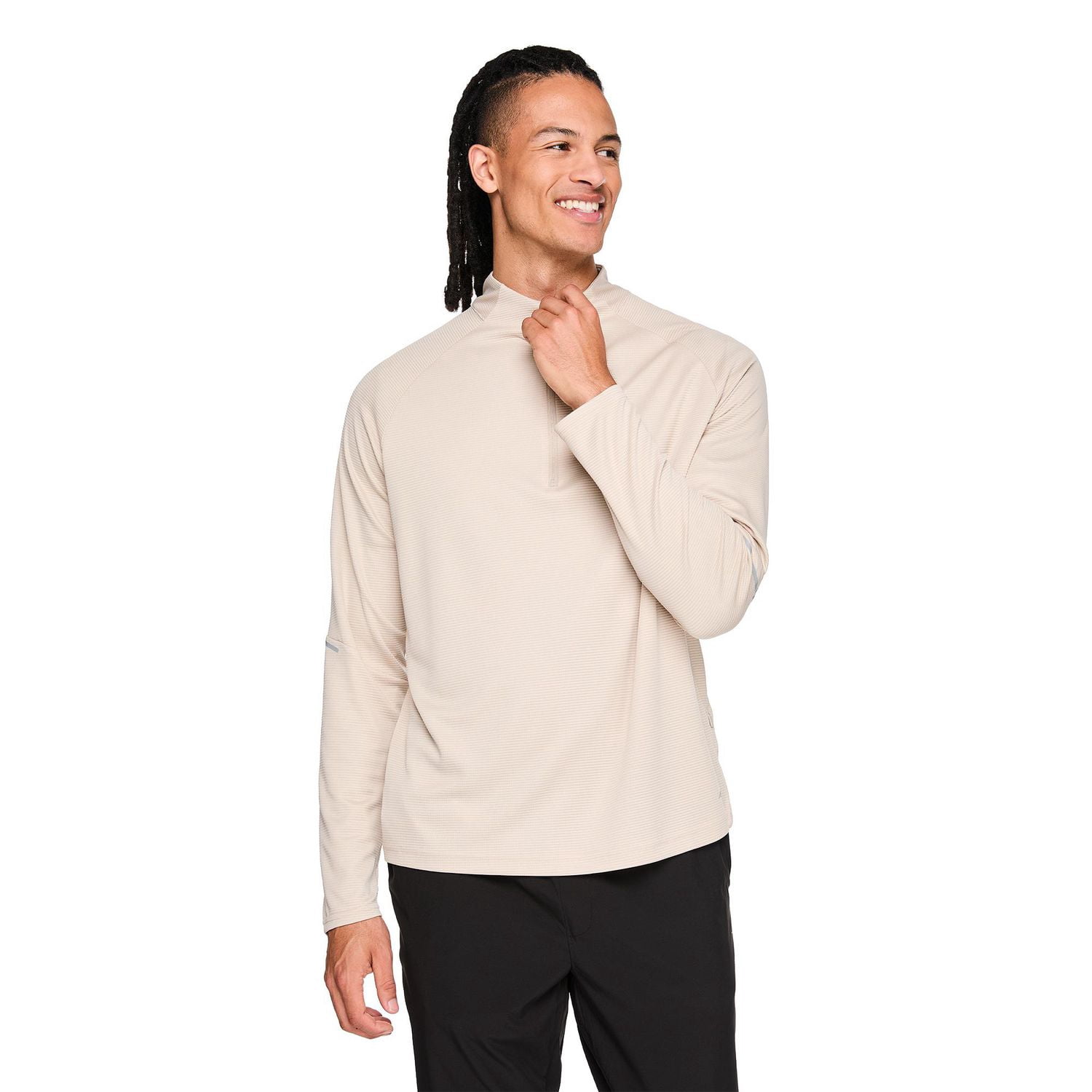 Athletic Works Men's Quarter Zip Top
