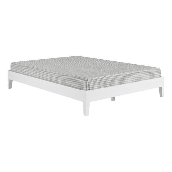 Steve Silver Nix Queen White Wood Platform Bed