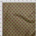 thumbnail image 3 of oneOone Georgette Viscose Fabric Floral Block Print Fabric BTY 42 Inch Wide, 3 of 4