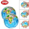 thumbnail image 1 of Agiferg 2PCS Stress Relief World Map Ball Palm Ball Earth Ball, 1 of 7