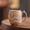 Yellow-Free Size, variant on FHBVT Ceramic Coffee Mug 270ml Rough Ceramic Lattes Tea Milk Breakfast Mug Durable Comfortable Handle Colorful Design Kitchenware Perfect for Personal Use Thoughtful Gift for Friends Family