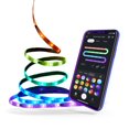 thumbnail image 1 of Wi-Fi Smart 5M/16.4 ft. Multicolor Changing RGB LED Plug-In Strip Light, No Hub Required, Voice Activated<br>, 1 of 8