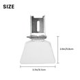 thumbnail image 3 of 2Pcs Replacement Guard Bench Grinder Eye Protection Safety Shields With Bracket, 3 of 6