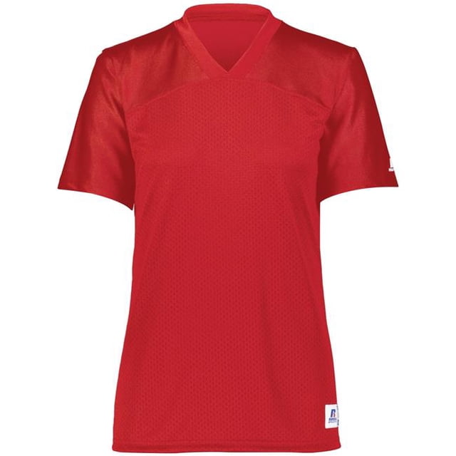 Maillot de Football pour Femmes à Drapeau Uni, True Red - Petit