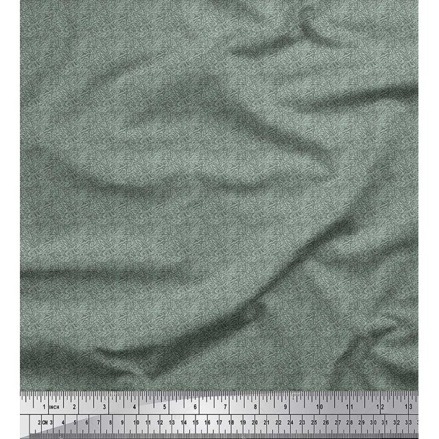 Soimoi Poly Georgette Fabric Marble Stone Texture Small Print Fabric by The Yard 42 Inch Wide