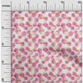 thumbnail image 2 of oneOone Viscose Chiffon Rose Tissu Fruits Matière de Robe Tissu Imprimé Tissu au Mètre 42 Pouces de Large, 2 of 5