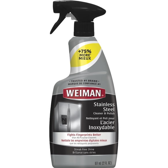 Weiman Stainless Steel Cleaner & Polish, 651 mL