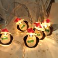 thumbnail image 1 of EGNMCR Light Strip, Christmas Lights Christmas Lights Holiday Decorations Star Lights Shape String Lights 20 LED String Lights, 1 of 2