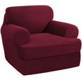 thumbnail image 1 of MesaSe Stretch Couch Cushion Slipcovers Replacement Simple Solid Color All-Inclusive Cushion Sofa Cover Gift for Families Friends, 1 of 7
