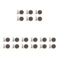 thumbnail image 4 of Maytalsory 12x Durable Metal Button Buckle Reliable Fastening Solution For Waistband Adjust Waistband Easy To Practical Fashionable 2 3Set, 4 of 6