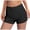 Black, variant on Period Swim Shorts for Women 3" Menstrual Leakproof Swimwear Quick Dry High Waisted Bathing Suit Bottoms Beach Boyshorts
