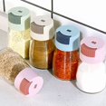 thumbnail image 4 of Salt Shakers with Press Button Moisture Proof Salt Shakers for Salt Sugar Spice Pepper  Green, 4 of 7