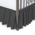 thumbnail image 1 of Cotton Metrics Linen Gathered Dust Ruffle Bed Skirt 100% Organic Cotton 800TC 1pc Dust Ruffle Bedskirt All Sizes & Drop Length, 1 of 6