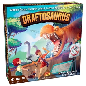 Ankama Draftosaurus - French Board Game for Children 8+