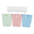 thumbnail image 4 of WEUVEB 1Set Sorting Small Trash Bin Square Simple Design Kitchen Garbage Bin Waste Recycling 5.5X4.32X4.32in, 4 of 7