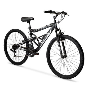 Hyper Bicycles Men's 27.5" Shocker Mountain Bike, Black