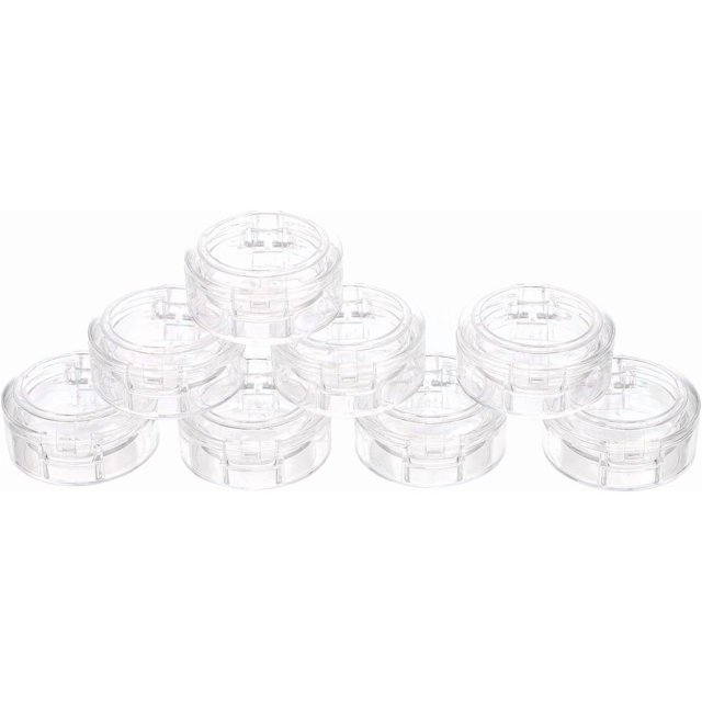 HUGFEGWE 40 Pcs Empty Eye Shadow Box Makeup Empty Plate Makeup Case Makeup Tool Eyeshadow Holder Makeup Container Eyeshadow Case Eyeshadow Compact Case Empty Eyeshadow Organizer CJB91-136459