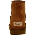 thumbnail image 3 of Ugg Women's Classic Mini II Leather Chestnut Ankle-High Suede Boot - 6M, 3 of 3