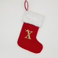 thumbnail image 2 of Christmas Stocking Holiday Gift Bag With 3D Legs Old Man Doll Design For Tree Or Bedside Decor 20 cm x 30 cm, 2 of 2