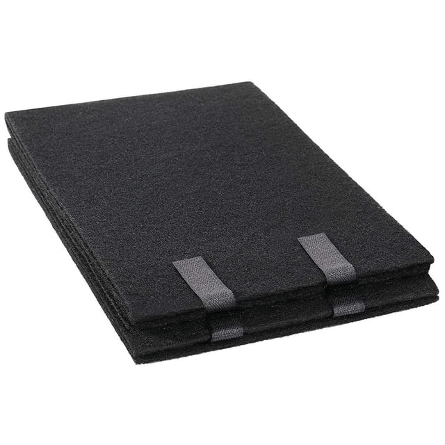2 Pcs Filtre au Charbon Activé Universel Coupé pour s'Adapter 47.8 Po x 8 Po Feuille de Filtre à Air Charbon Coussinet de Carbone pour Purificateurs d'Air
