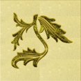 thumbnail image 1 of Ahgly Company Tapis d'Intérieur Lavable en Machine Carré Transitionnel Jaune Soleil, 5 Pieds Carré, 1 of 7